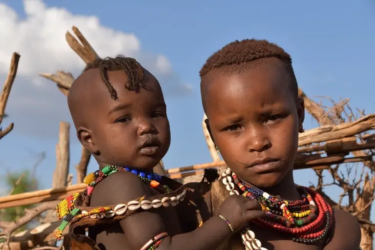 Ethiopia Tribe Ethnicity Children